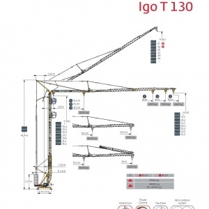 New Potain IGO T130 self-erecting tower crane added to fleet - July 2021